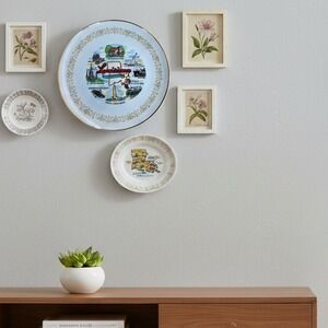 Vintage Louisiana Souvenir Plate Sheffield Fine‎ China Imperial Gold Japan